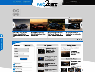 web2carz.com screenshot