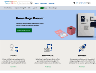 web2print.designnbuy.in screenshot