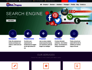 web2progress.com screenshot