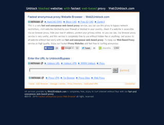 web2unblock.com screenshot