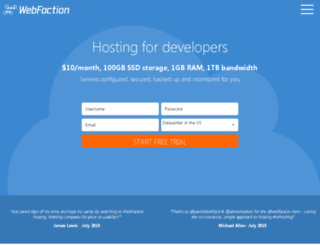 web330.webfaction.com screenshot