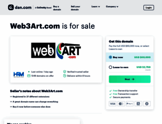 web3art.com screenshot