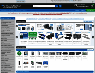web4.automationdirect.com screenshot