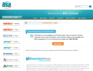 web4.bsa.com.au screenshot