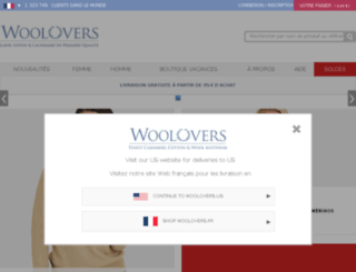 web4.woolovers.fr screenshot