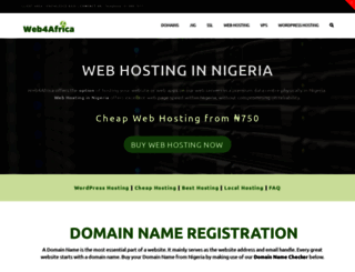 web4africa.net.ng screenshot