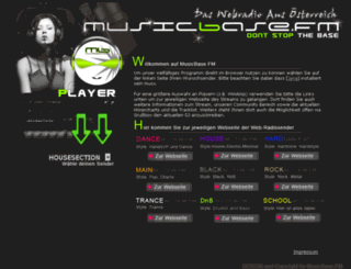 web6.musicbase.fm screenshot