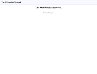 webability.info screenshot