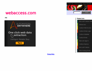webaccess.com screenshot
