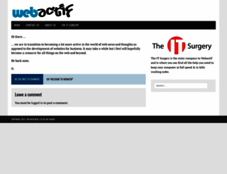 webactif.co.uk screenshot