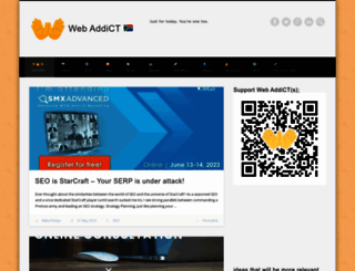 webaddict.co.za screenshot