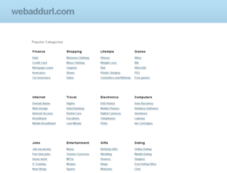 webaddurl.com screenshot