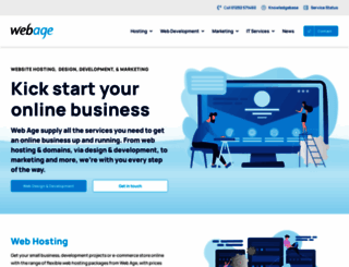 webage.co.uk screenshot