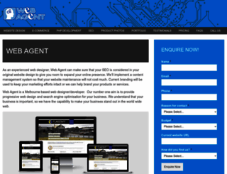 webagent.com.au screenshot