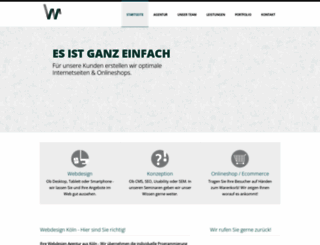 webagentur-koeln.de screenshot