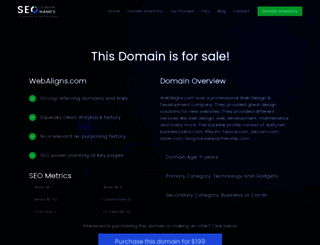 webaligns.com screenshot