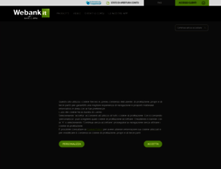webank.it screenshot