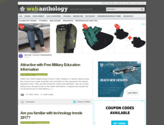 webanthology.net screenshot