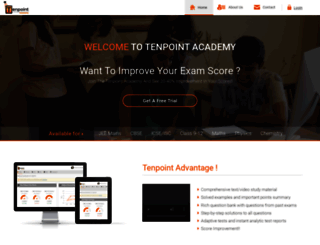 webapp.tenpointacademy.com screenshot