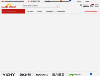 webaptieka.lv screenshot