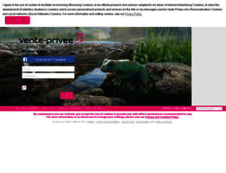 webarchive.vente-privee.com screenshot