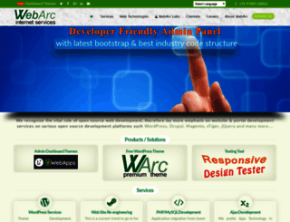 webarcindia.com screenshot