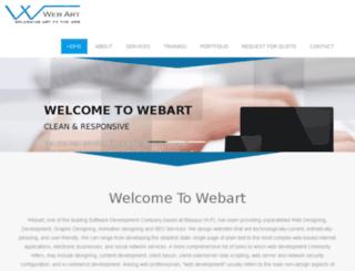 webart.net.in screenshot