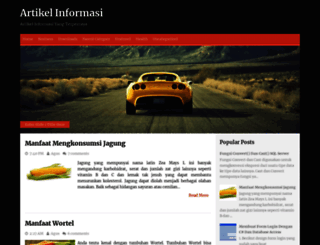 webartikelinformasi.blogspot.co.id screenshot