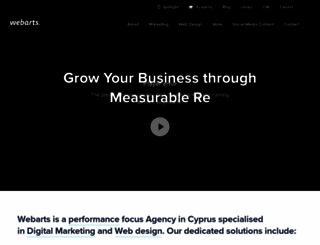 webarts.agency screenshot