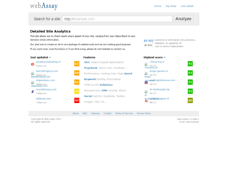 webassay.com screenshot