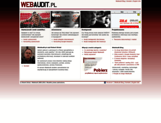 webaudit.pl screenshot