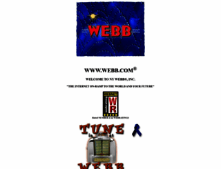 webb.com screenshot