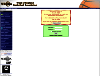 webba-basketball.org.uk screenshot