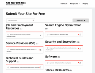 webbacklinks.info screenshot