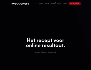 webbakery.nl screenshot