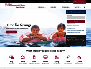 webbank.fcbanking.com screenshot