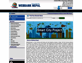webbanknepal.com screenshot