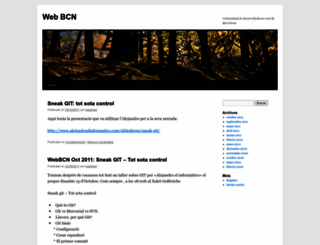 webbcn.wordpress.com screenshot