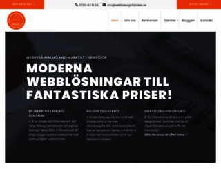 webbdesignfabriken.se screenshot