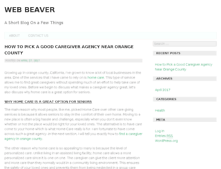 webbeaver.net screenshot