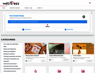 webbeez.com screenshot
