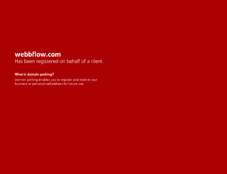 webbflow.com screenshot