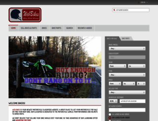 webbikes.co.uk screenshot