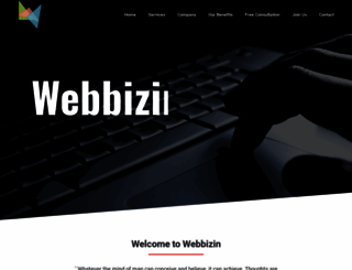 webbizin.com screenshot