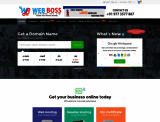 webboss.in screenshot
