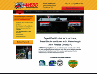 webbspraying.com screenshot