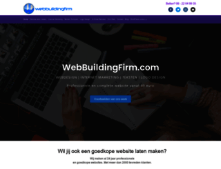 webbuildingfirm.com screenshot