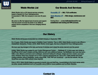 webbworlds.com screenshot
