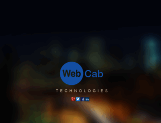 webcab.in screenshot