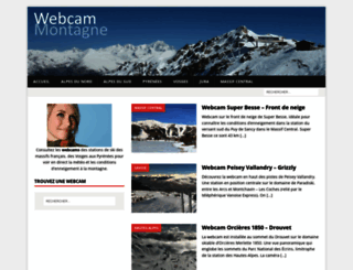 webcam-montagne.com screenshot